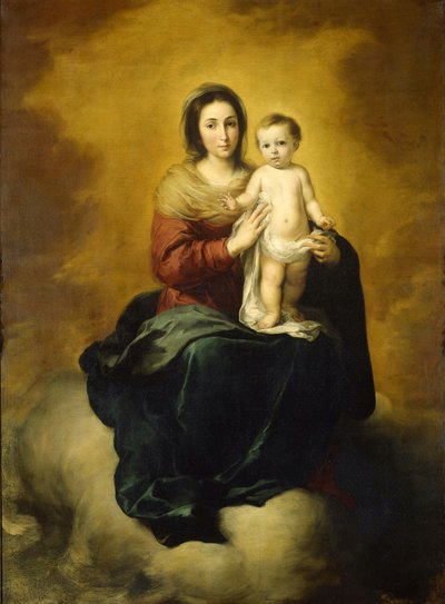 Virgen y el Niño de Bartolomé Esteban Murillo